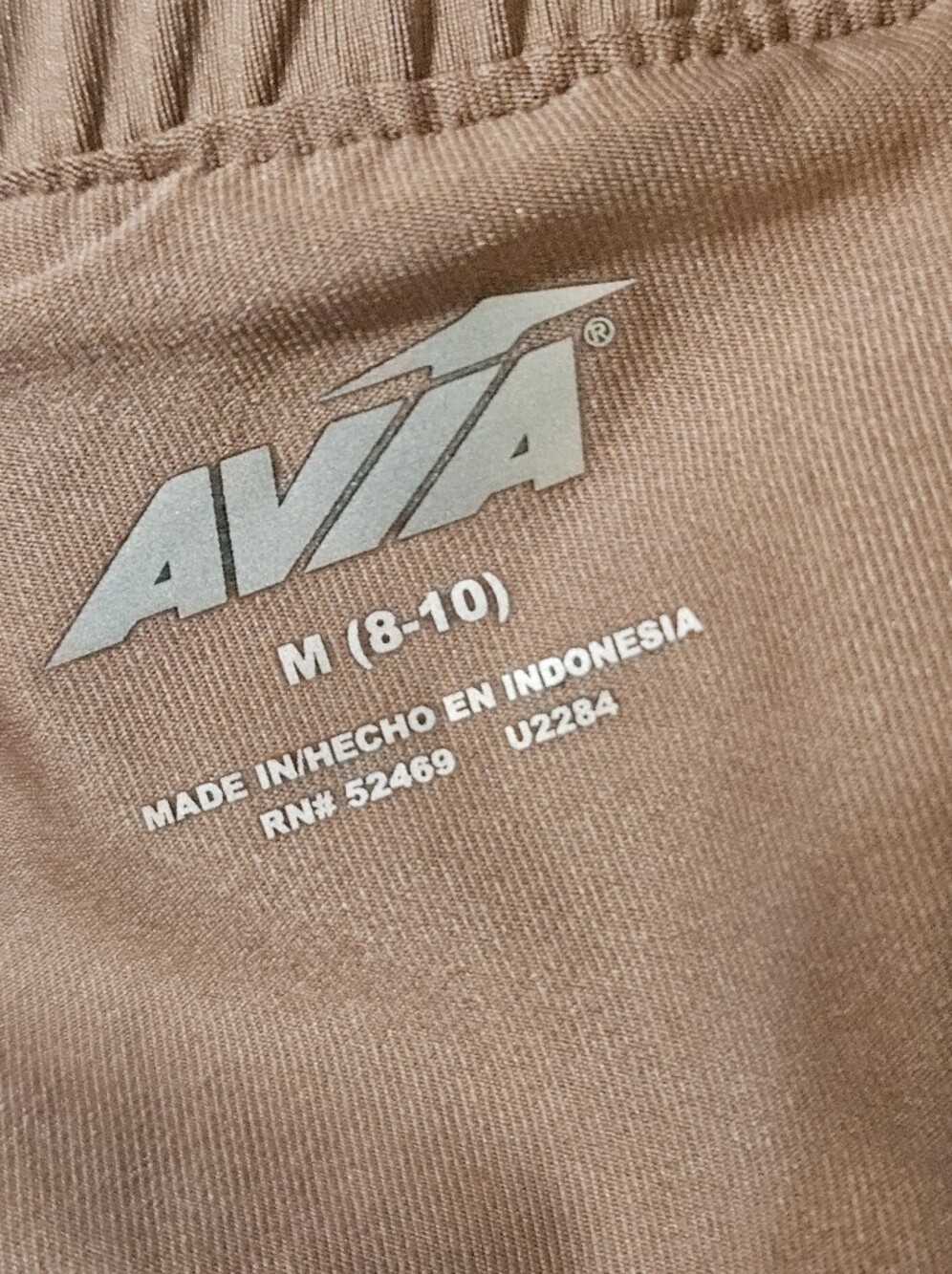Avia | Running Shorts with Bike Liner Desert Clay Dusty Pink Rose Medium EUC - Picture 8 of 10